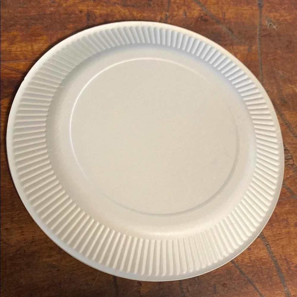 Vintage Hallmark 1976 Yellow Easter Bunny & Chick Dessert Paper Plates